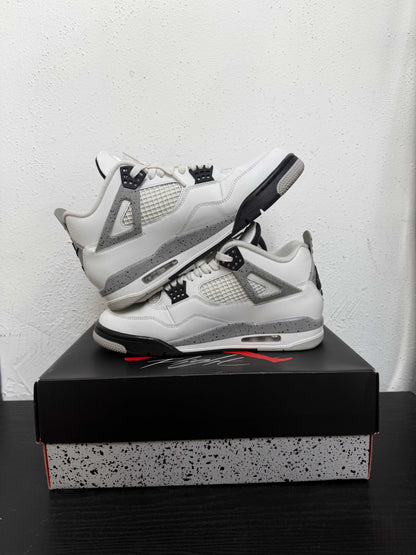 JORDAN 4 WHITE CEMENT (USED)