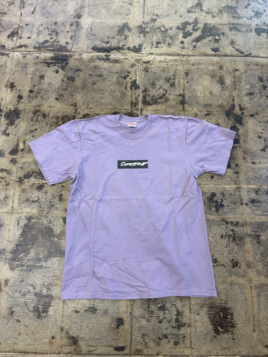 SUPREME FUTURA BOX LOGO PURPLE TEE (USED)