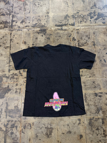 SUPREME ELECTROMAFNECTIC BLACK TEE (USED)