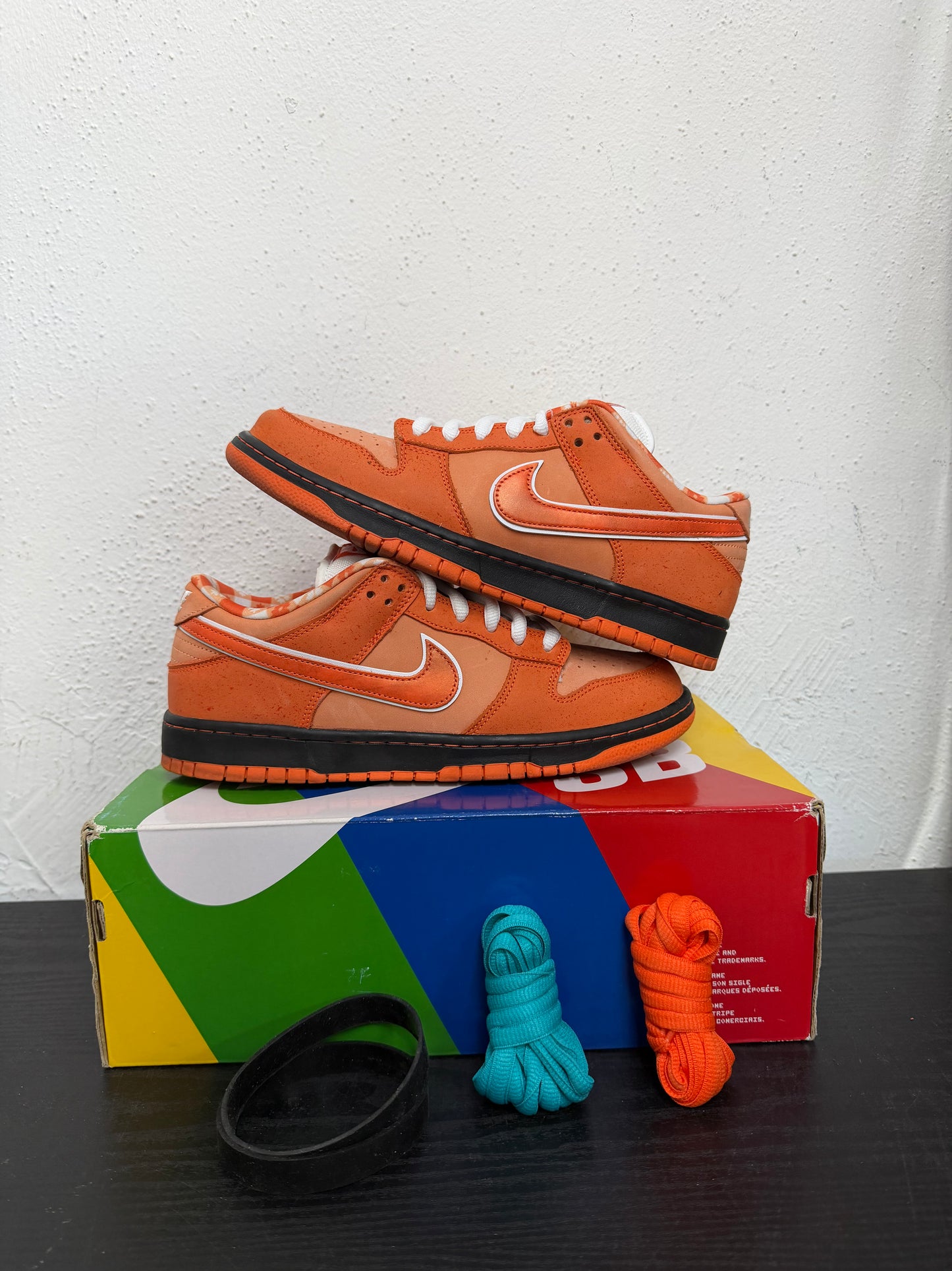 DUNK LOW SB ORANGE LOBSTER (USED)