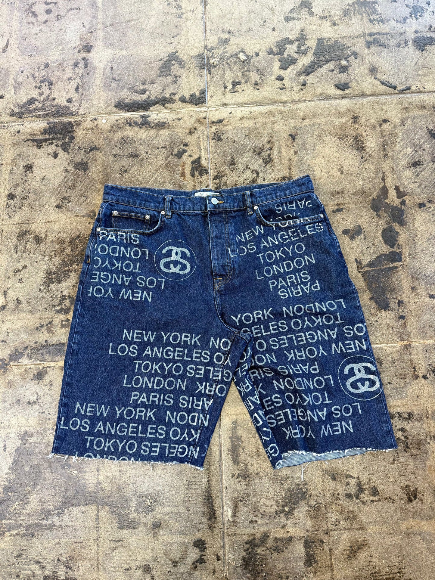 STUSSY WORLD TOUR JORTS