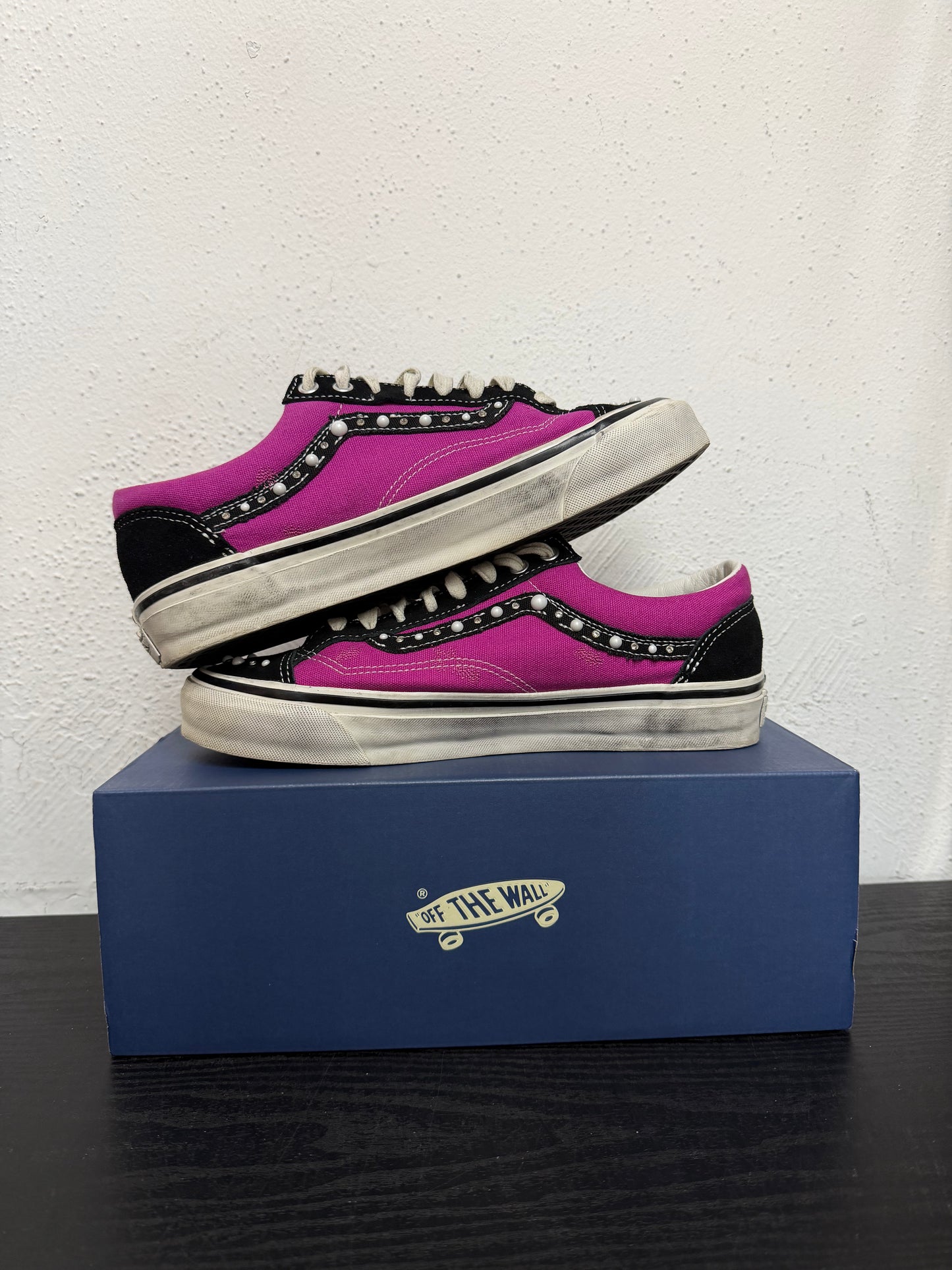 VANS OLD SKOOL PEARLIZED PINK (USED)