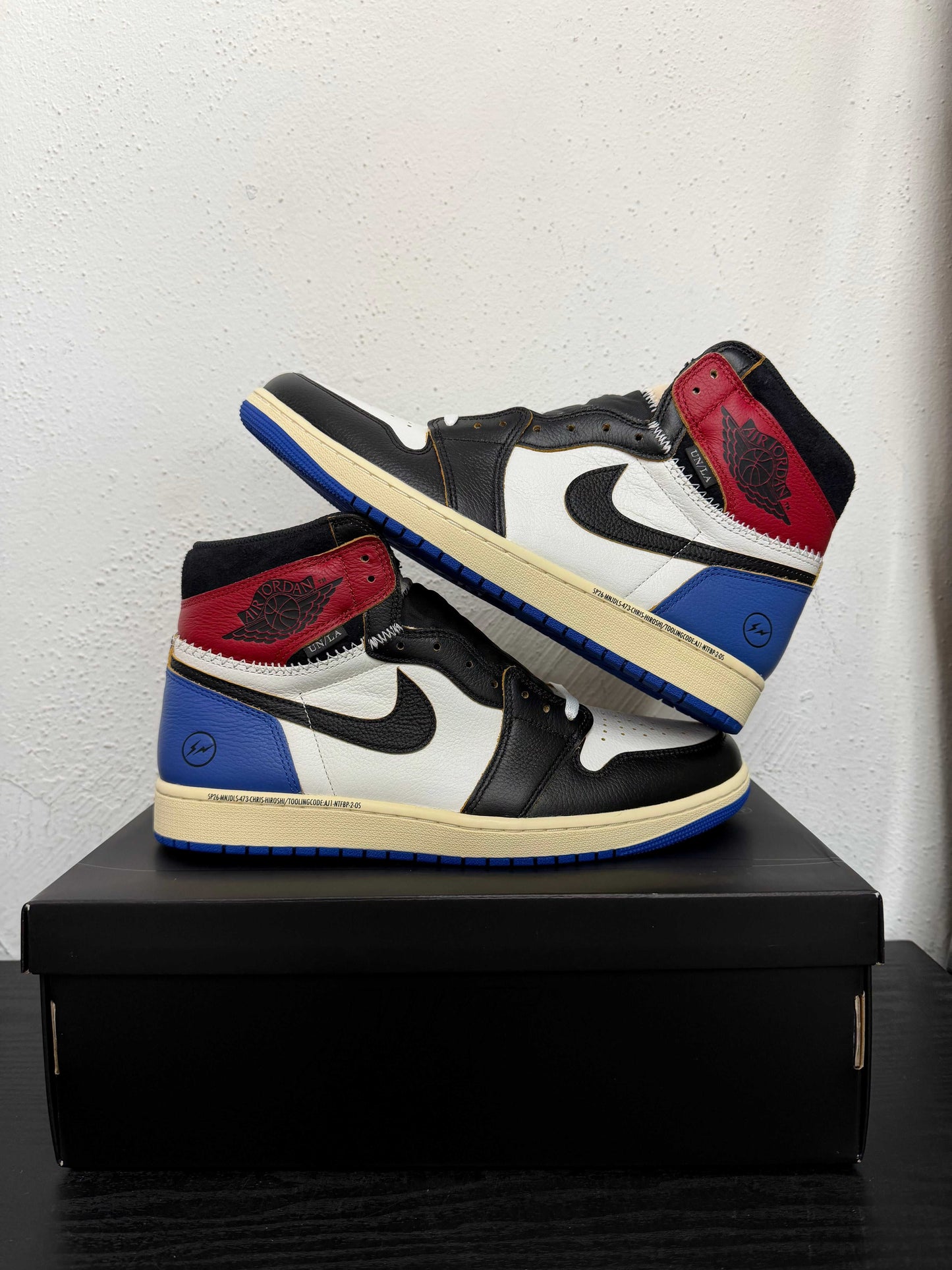 JORDAN 1 UNION x FRAGMENTx RED SPORT ROYAL