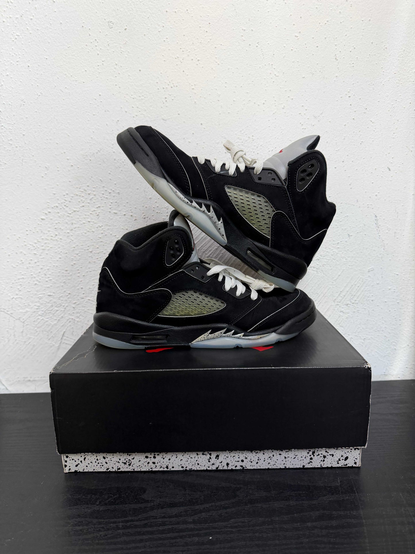 JORDAN 5 METALLIC BLACK GS (USED)