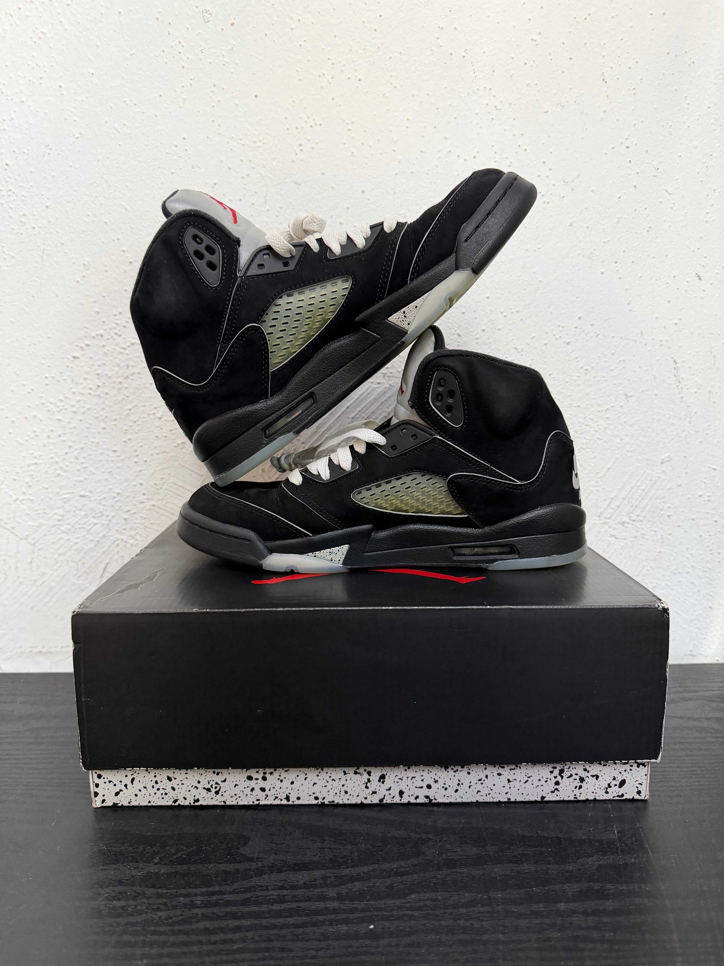 JORDAN 5 METALLIC BLACK GS (USED)