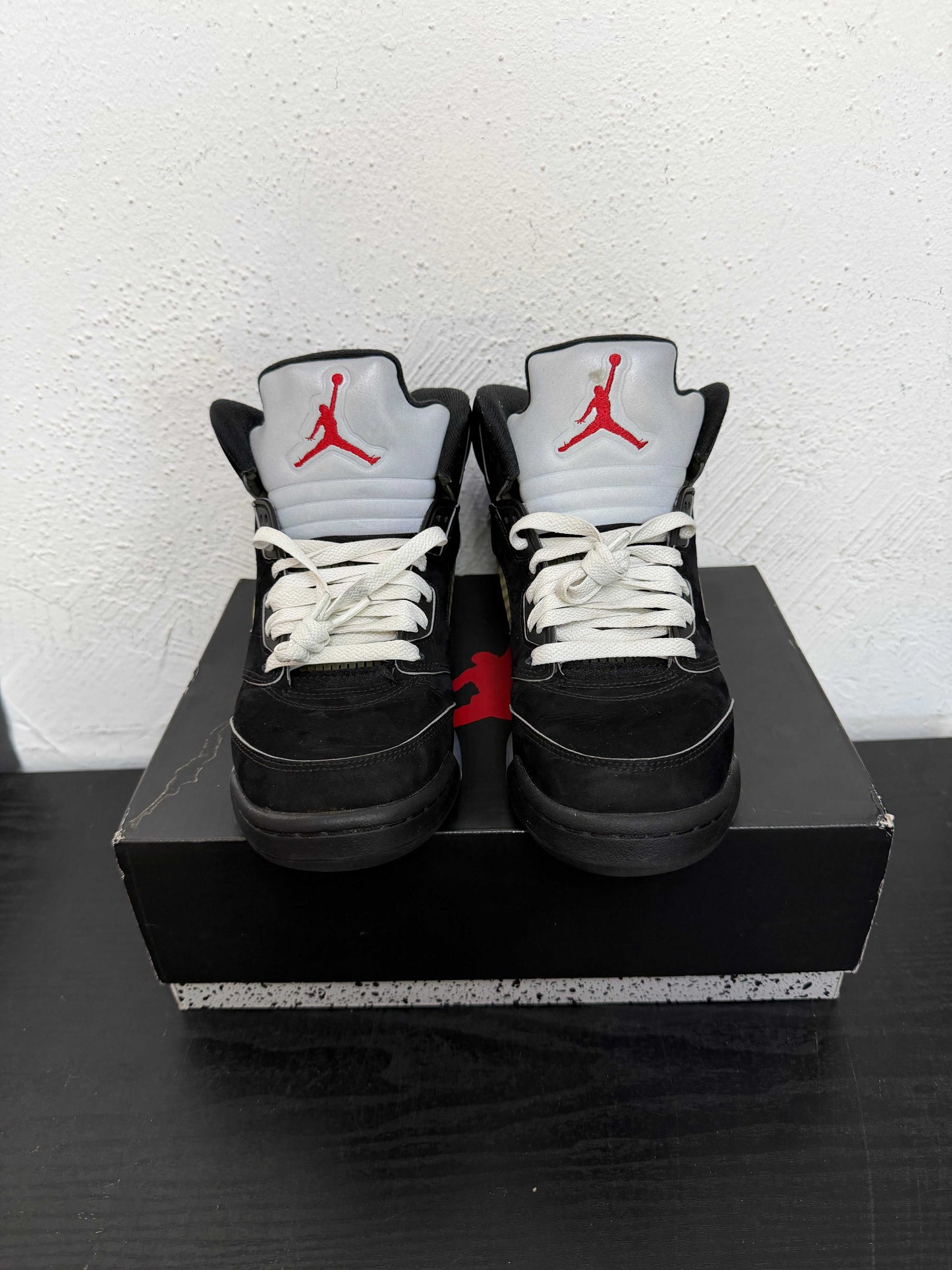 JORDAN 5 METALLIC BLACK GS (USED)