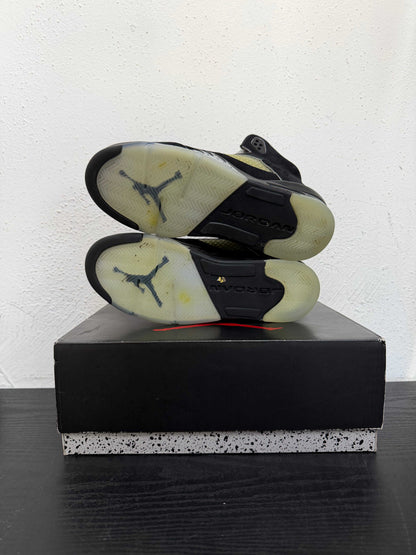 JORDAN 5 METALLIC BLACK GS (USED)