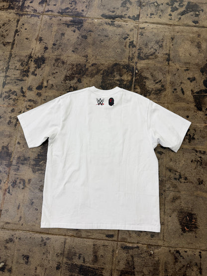 BAPE WWE JOHN CENA BABY MILO WHITE TEE