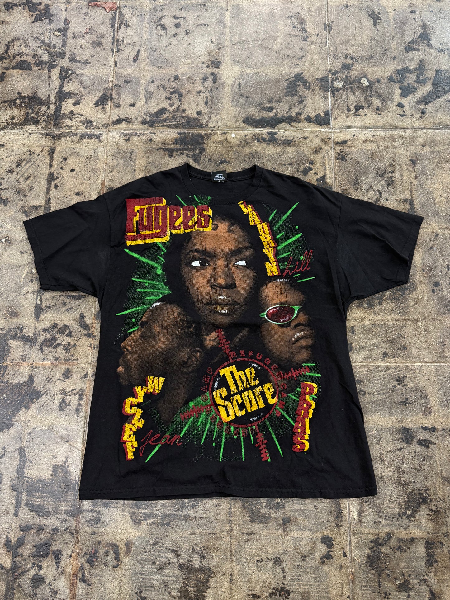 FUGEES BACKSTOCK CO. VNTG TEE