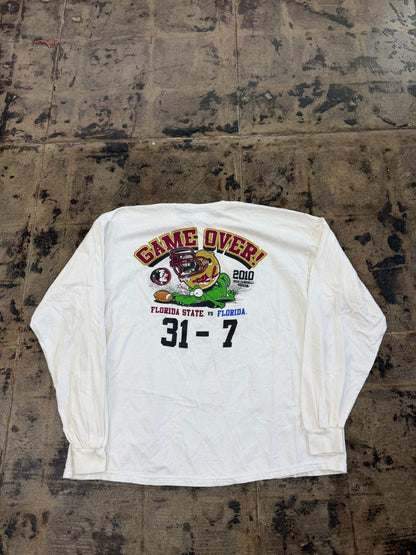2010 FLORDIA STATE GAME OVER L/S TEE