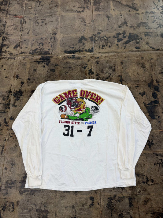 2010 FLORDIA STATE GAME OVER L/S TEE