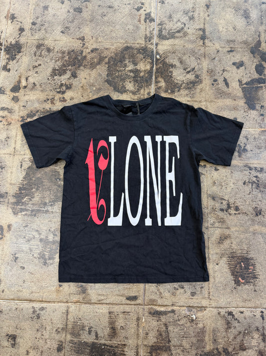 VLONE x PALM ANGELS DOUBLE SIDED BLK TEE