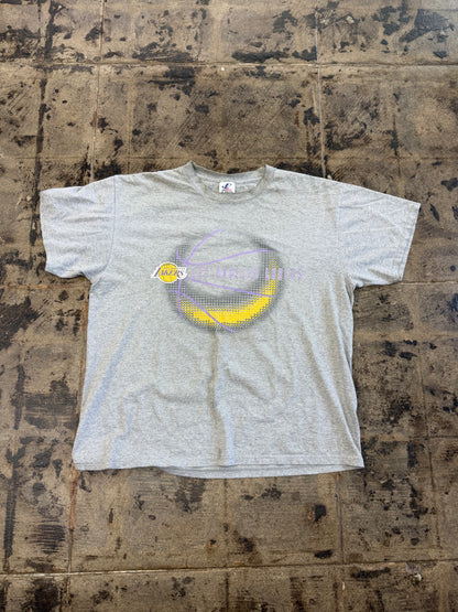 LA LAKERS GREY TEE