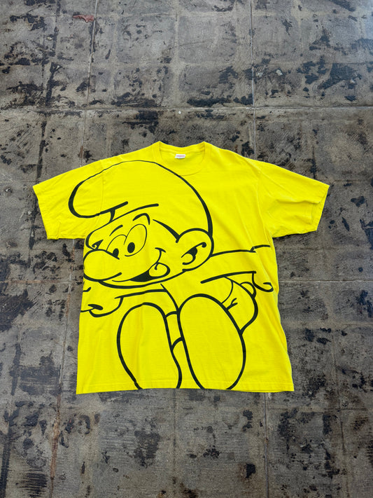 SUPREME SMURF YELLOW TEE