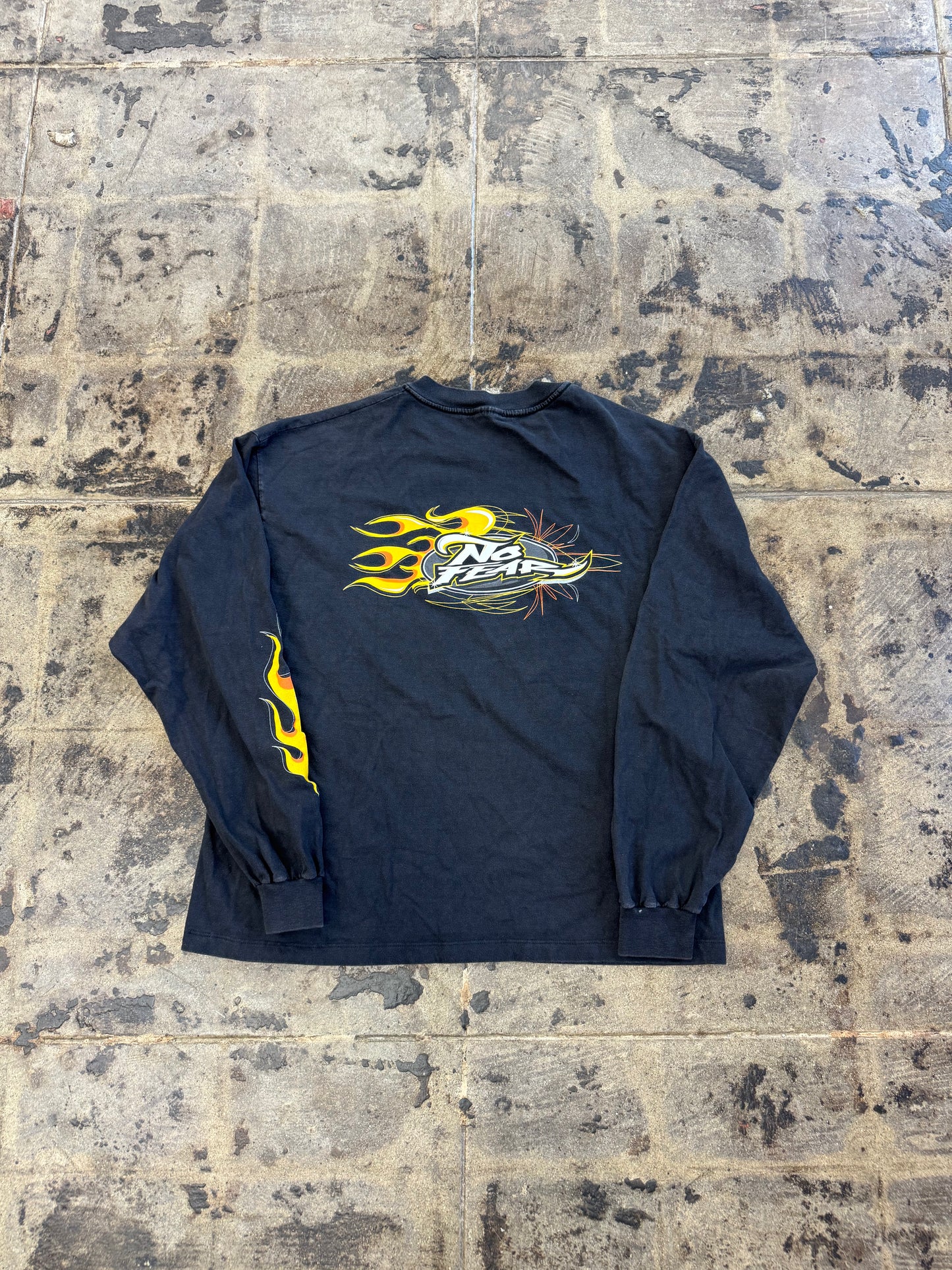 NO FEAR VINTAGE FLAME LONG SLEEVE