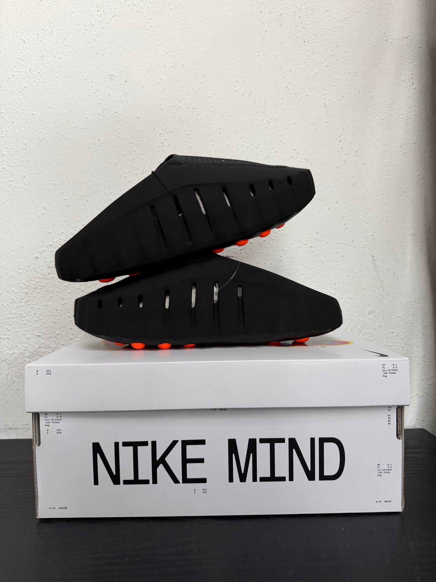 NIKE MIND 001 SLIDE BLACK CHROME