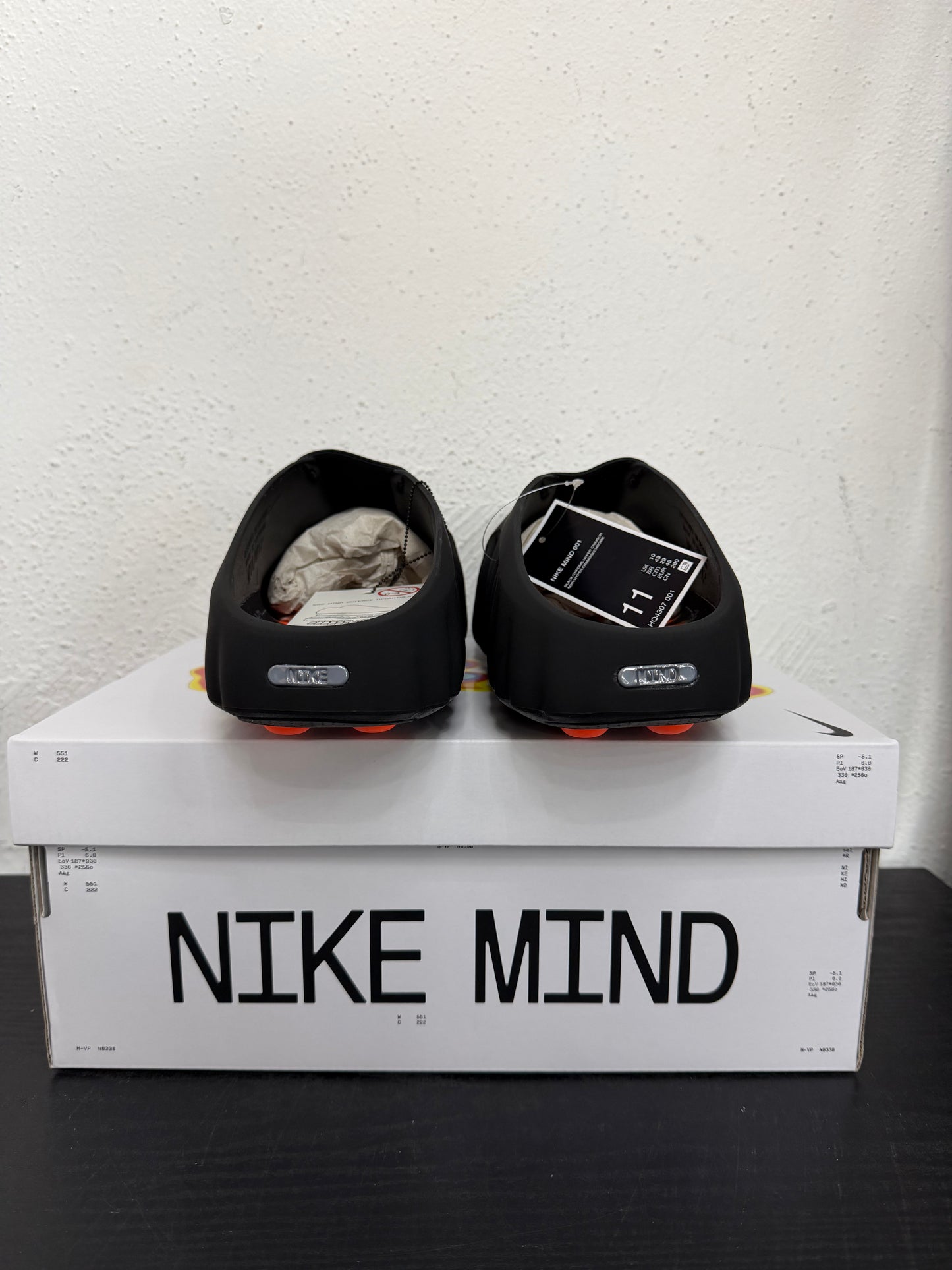 NIKE MIND 001 SLIDE BLACK CHROME