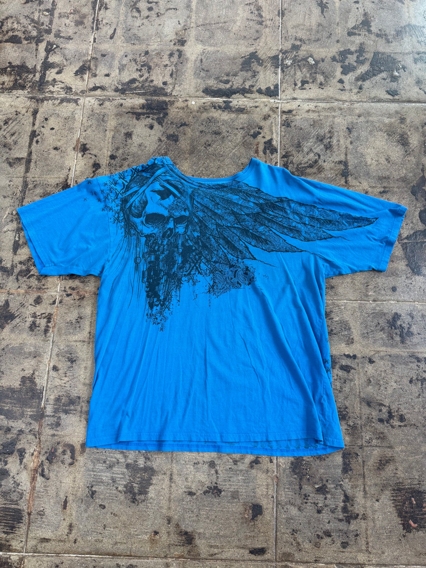 EXTREME COUTURE BLUE TEE
