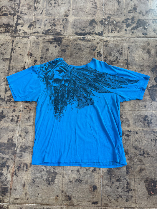 EXTREME COUTURE BLUE TEE