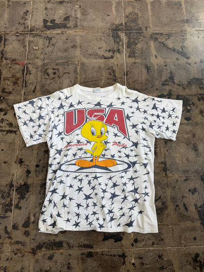 AOP USA TWEETY BIRD TEE