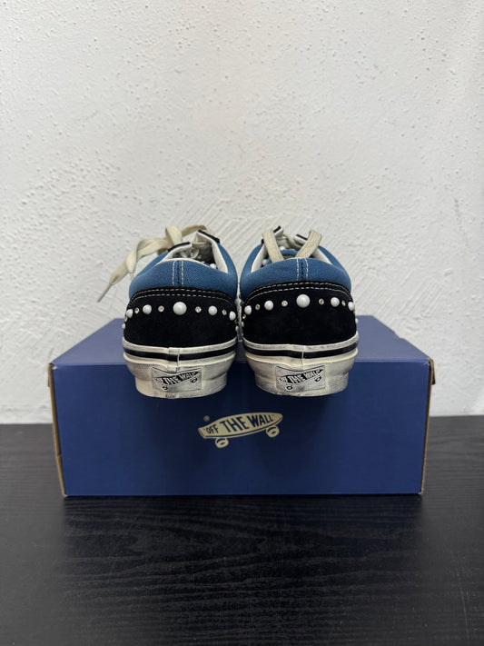 VANS OLD SKOOL PEARLZED BLACK/NAVY