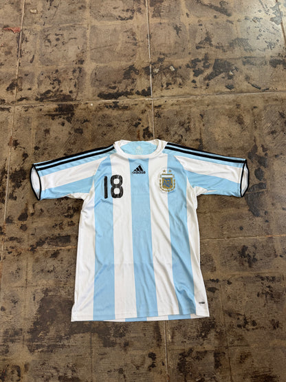 ADIDAS 08' ARGETINA MESSI HOME JERSEY