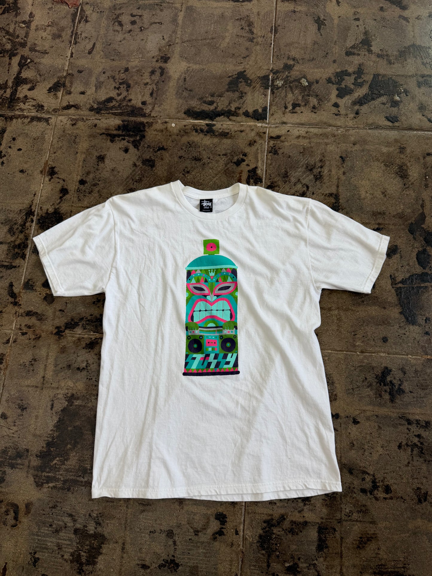 STUSSY SPRAYCAN TEE