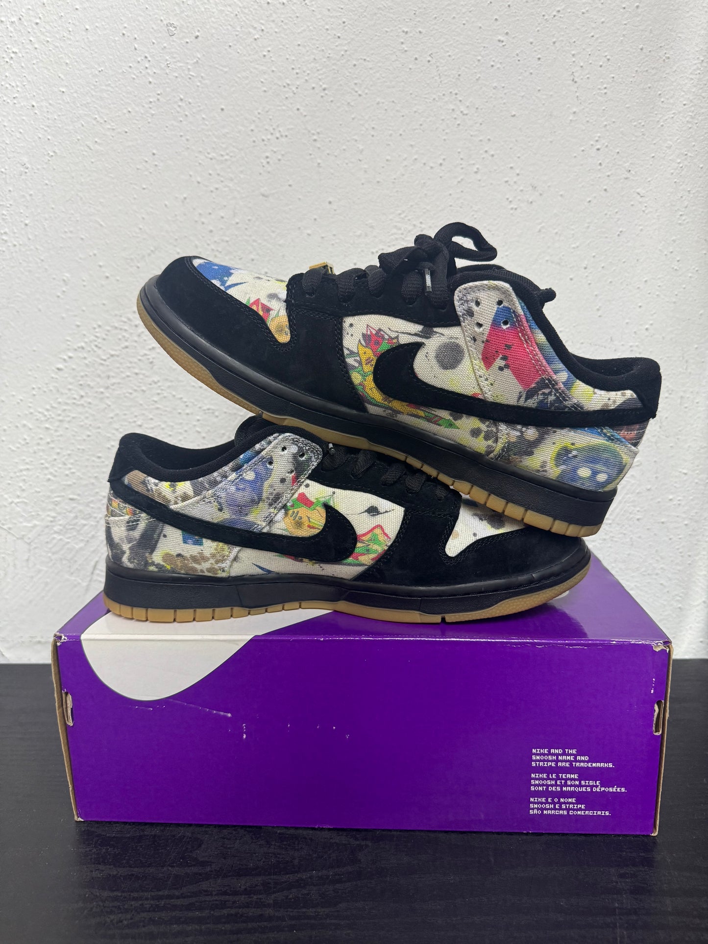 DUNK LOW SB SUPREME RAMMELLZEE (USED)