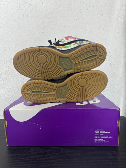 DUNK LOW SB SUPREME RAMMELLZEE (USED)