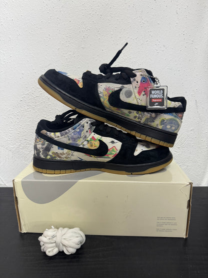 DUNK LOW SB SUPREME RAMMELLZEE (USED)