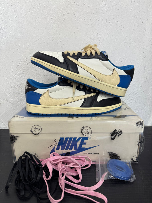 JORDAN 1 LOW TRAVIS SCOTT x FRAGMENT (USED)