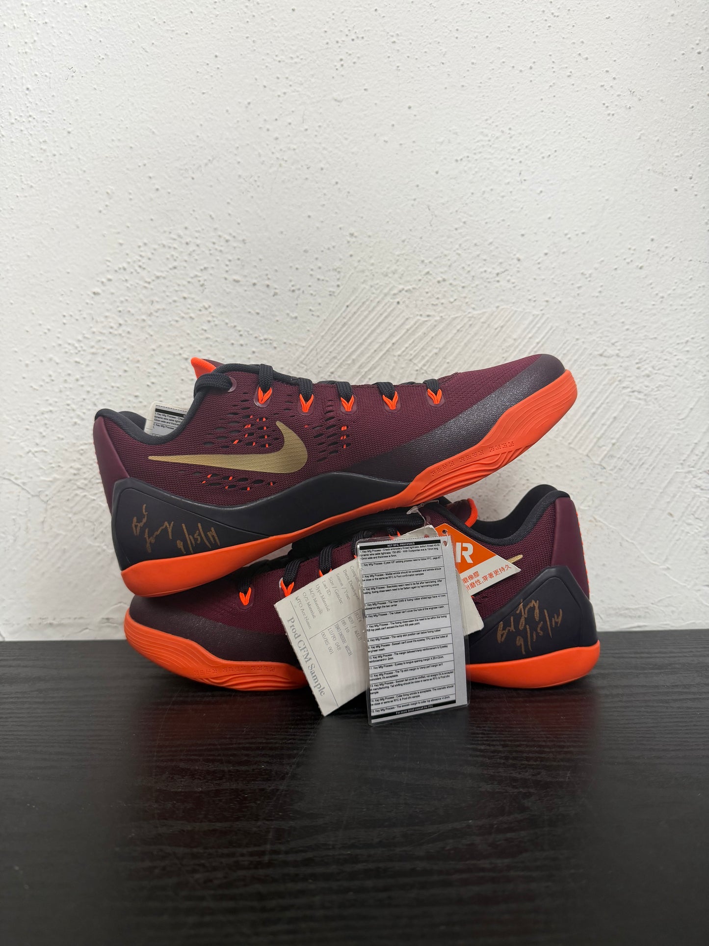 KOBE 9 EM DEEP GARNET