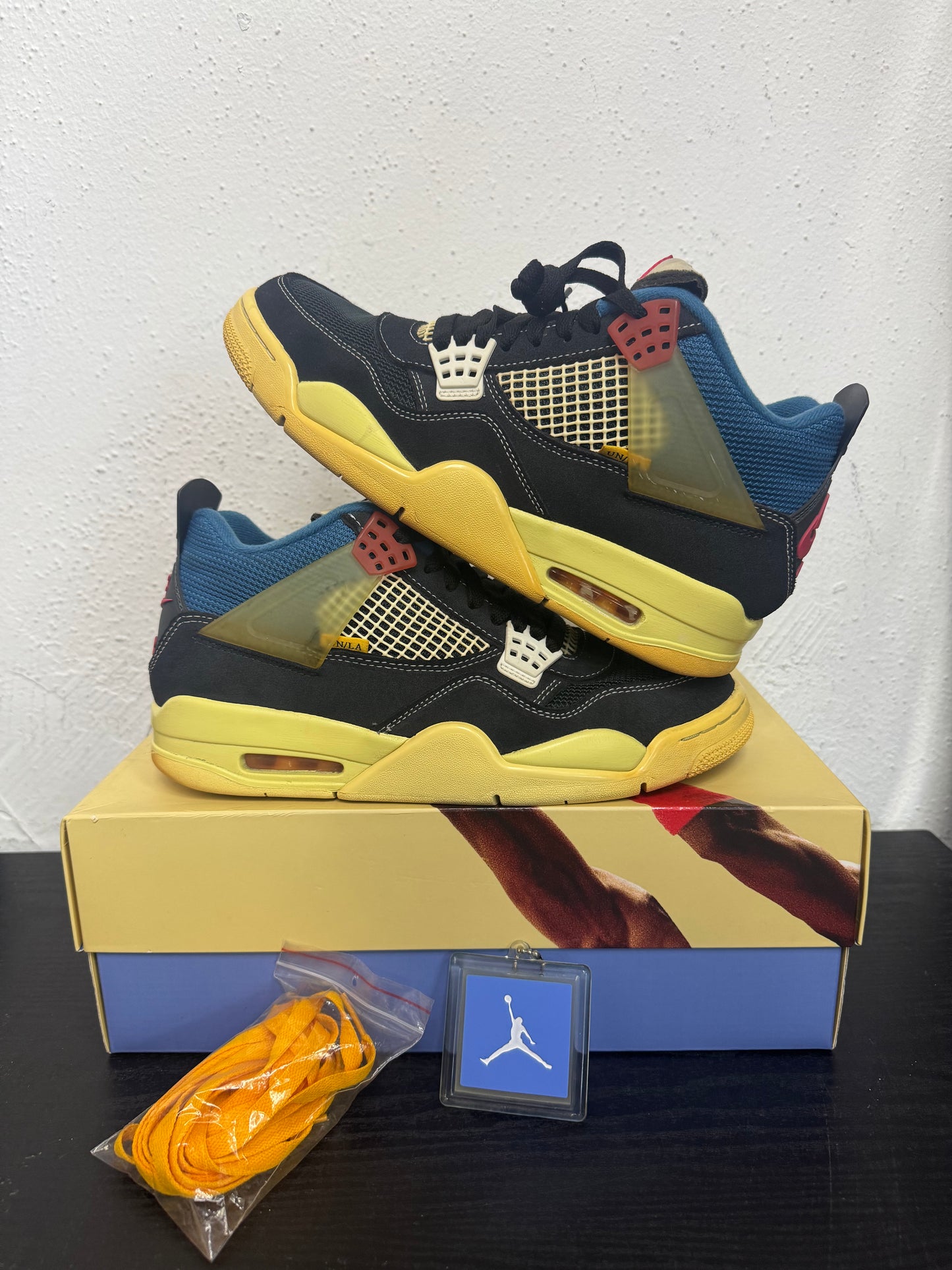 JORDAN 4 UNION OFF NOIR (USED