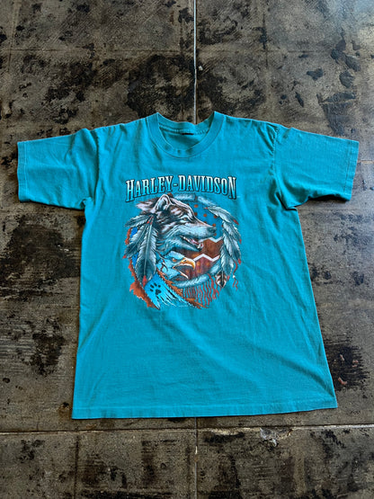 TEAL HARLEY-DAVIDSON TEXAS TEE