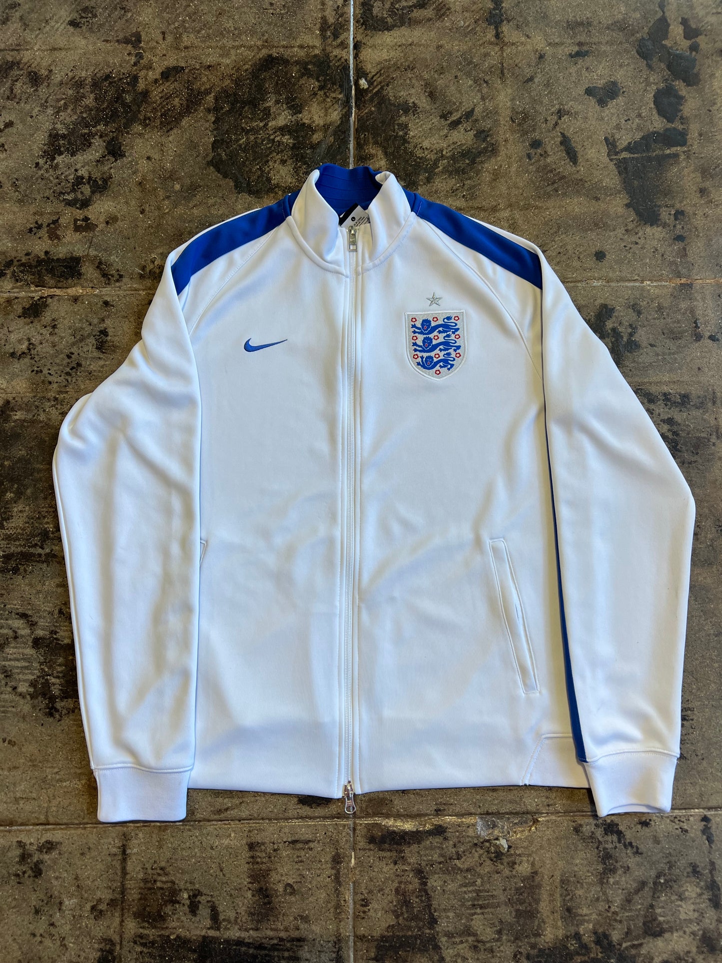 ENGLAND TRAINING ZIPUP