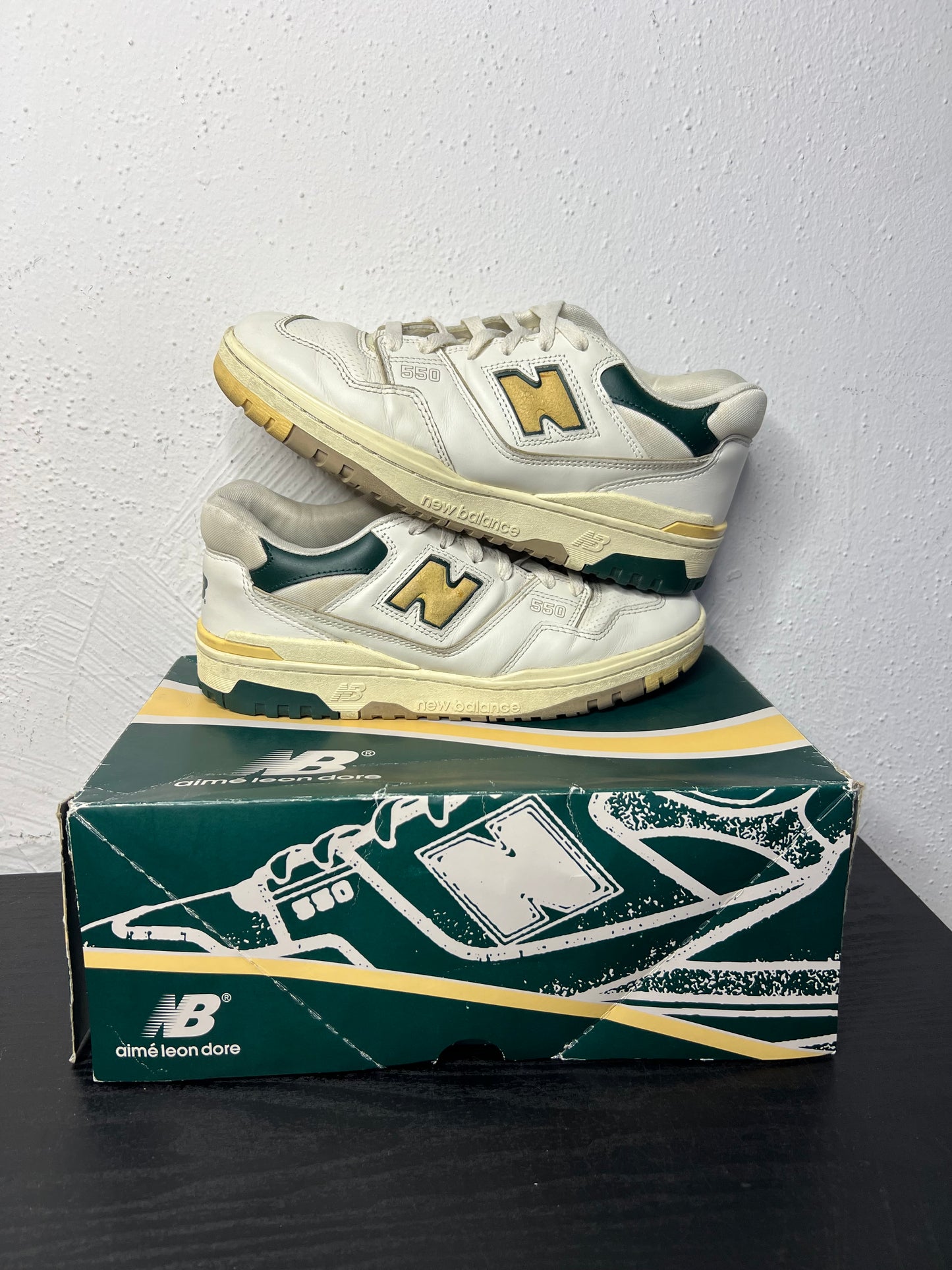 NEW BALANCE 550 ALD NATURAL GREEN (USED)