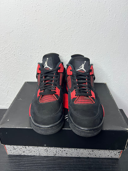 JORDAN 4 RED THUNDER USED