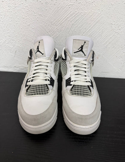 JORDAN 4 MILITARY BLACK (USED) (NB)