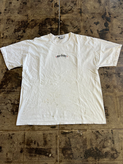 WHITE NO FEAR TEE