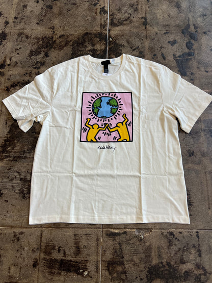 TAN KEITH HARING TEE