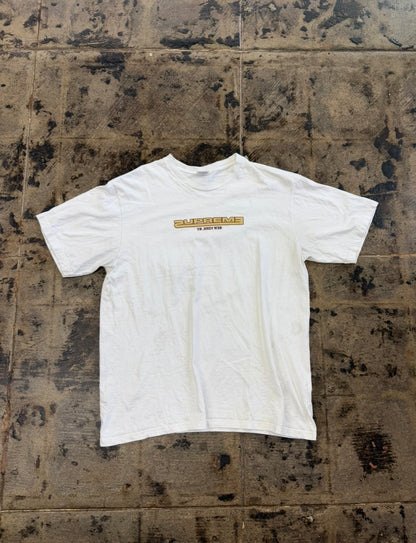 SUPREME CONNECTED NEW YORK WHITE TEE
