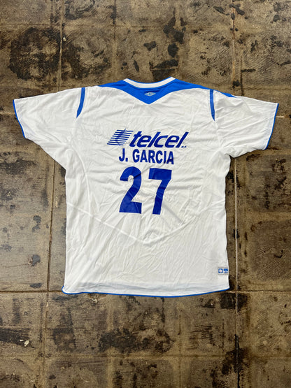 UMBRO 04/05 CRUZ AZUL AWAY GARCIA JERSEY