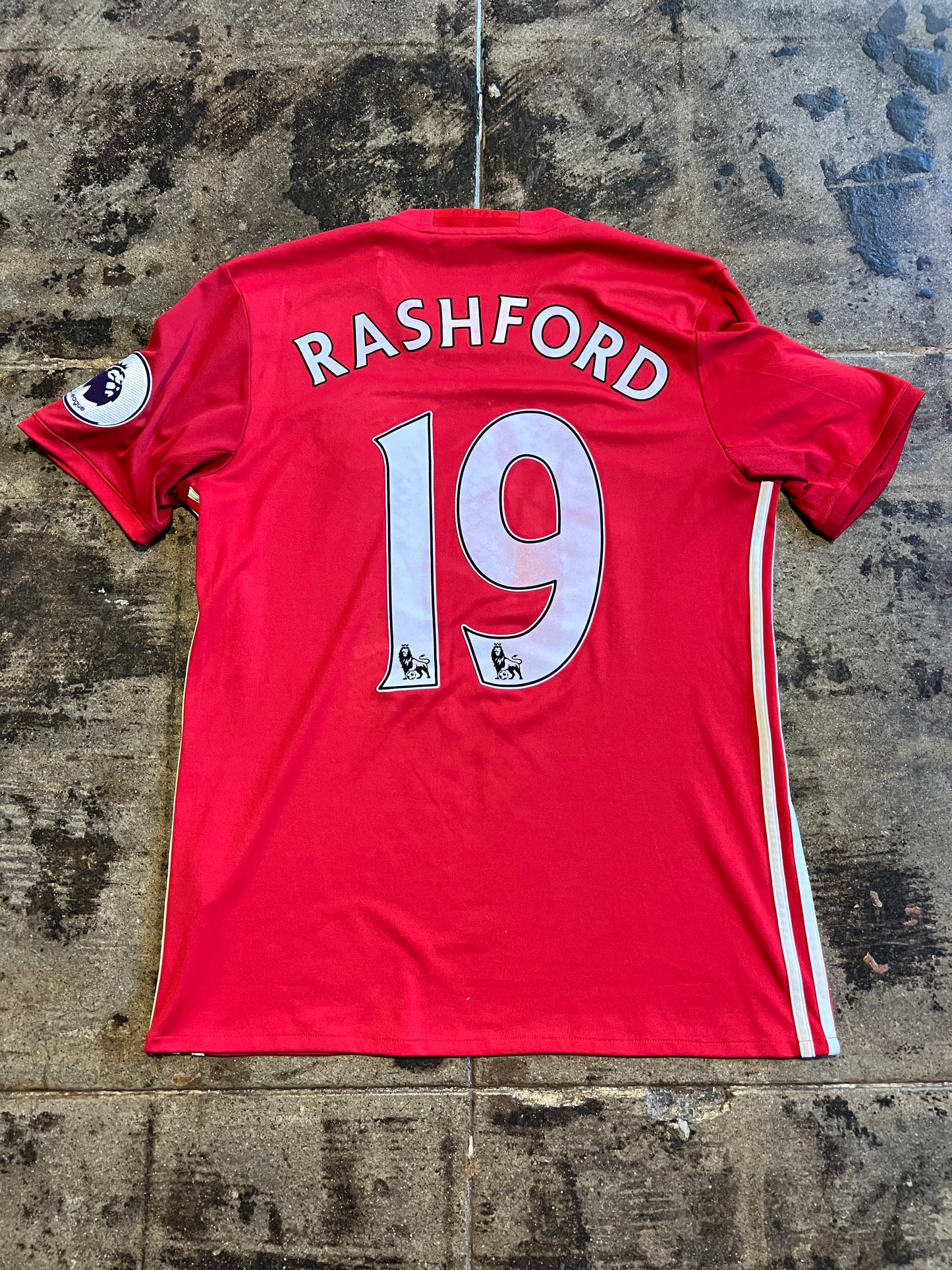 ADIDAS 16-17' MANCHESTER UNITED RASHFORD HOME JERSEY