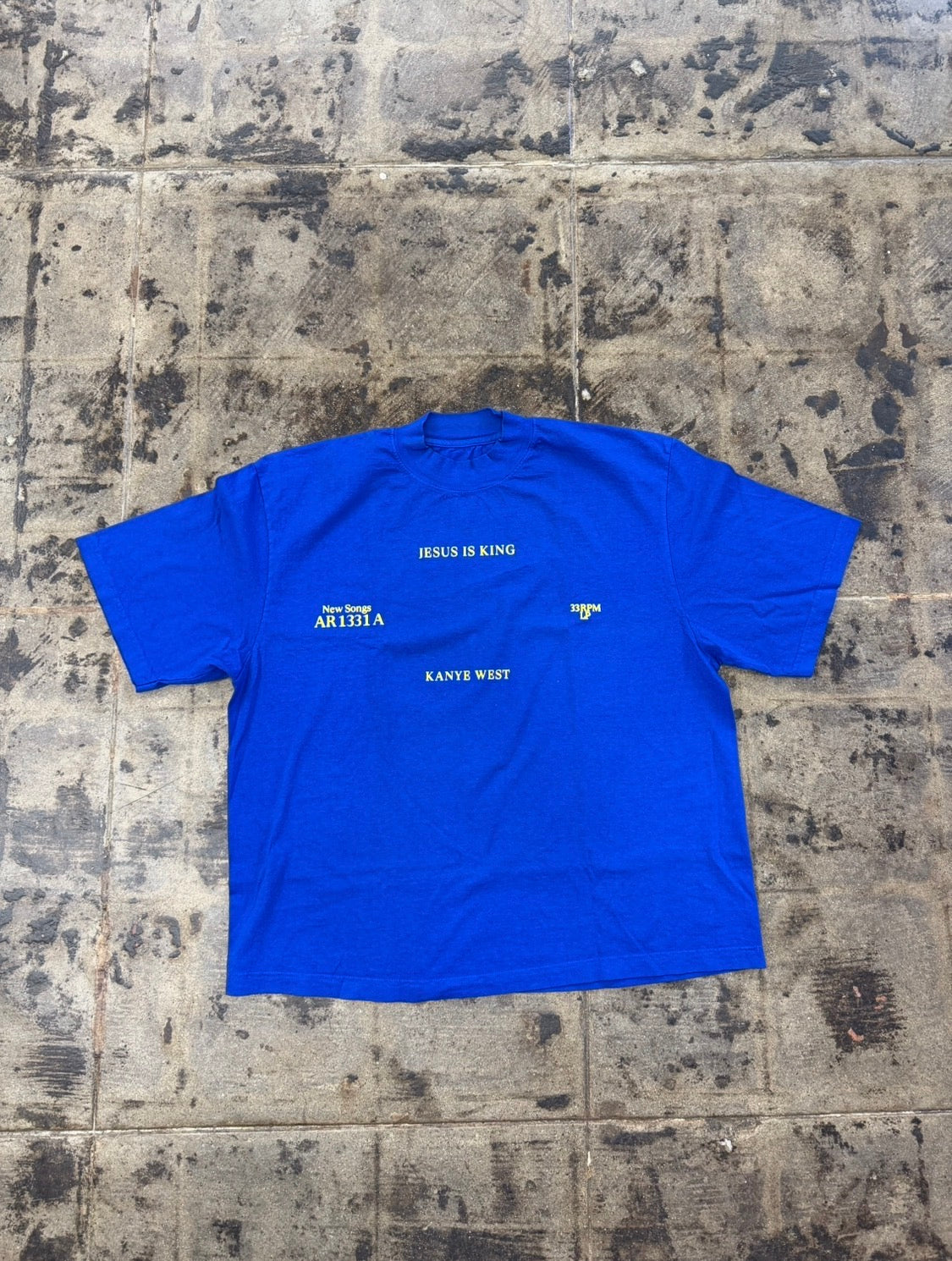 KANYE WEST JESUS IS KING LA SUNDAY SERVICE TEE