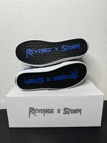 REVENGE STORM VELCRO VANS BLUE
