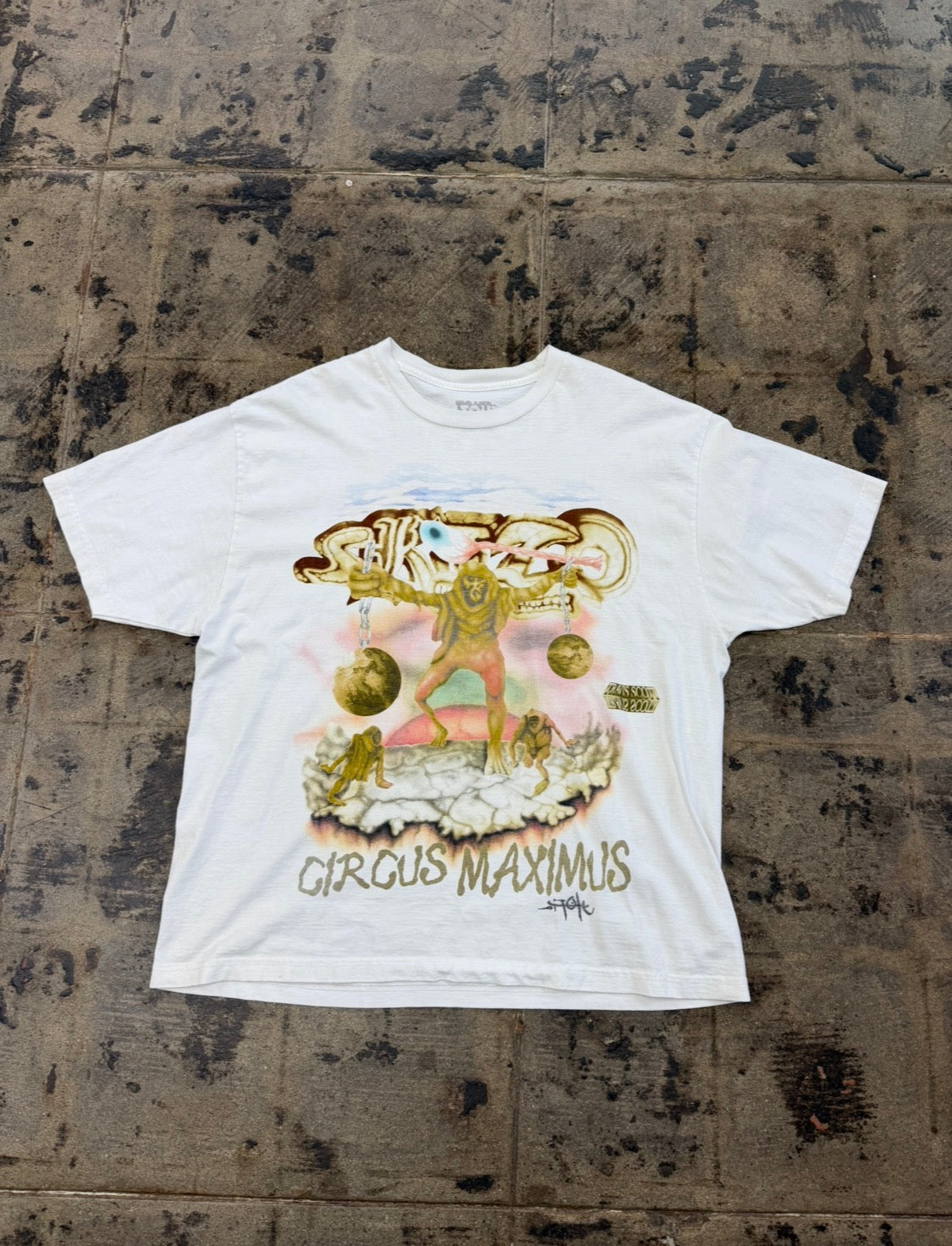 TRAVIS SCOTT UTOPIA TOUR CIRCUS MAXIMUS TEE