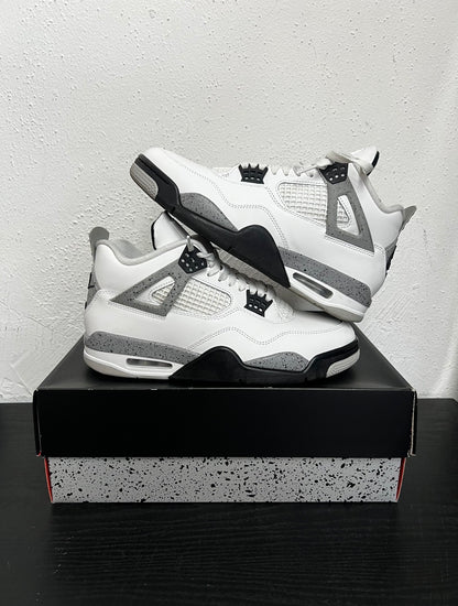 JORDAN 4 WHITE CEMENT USED