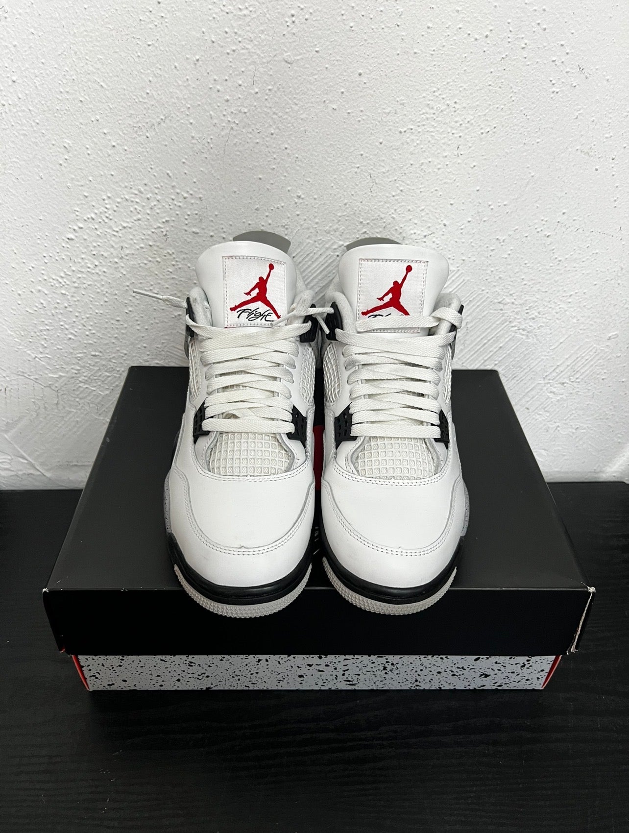 JORDAN 4 WHITE CEMENT USED