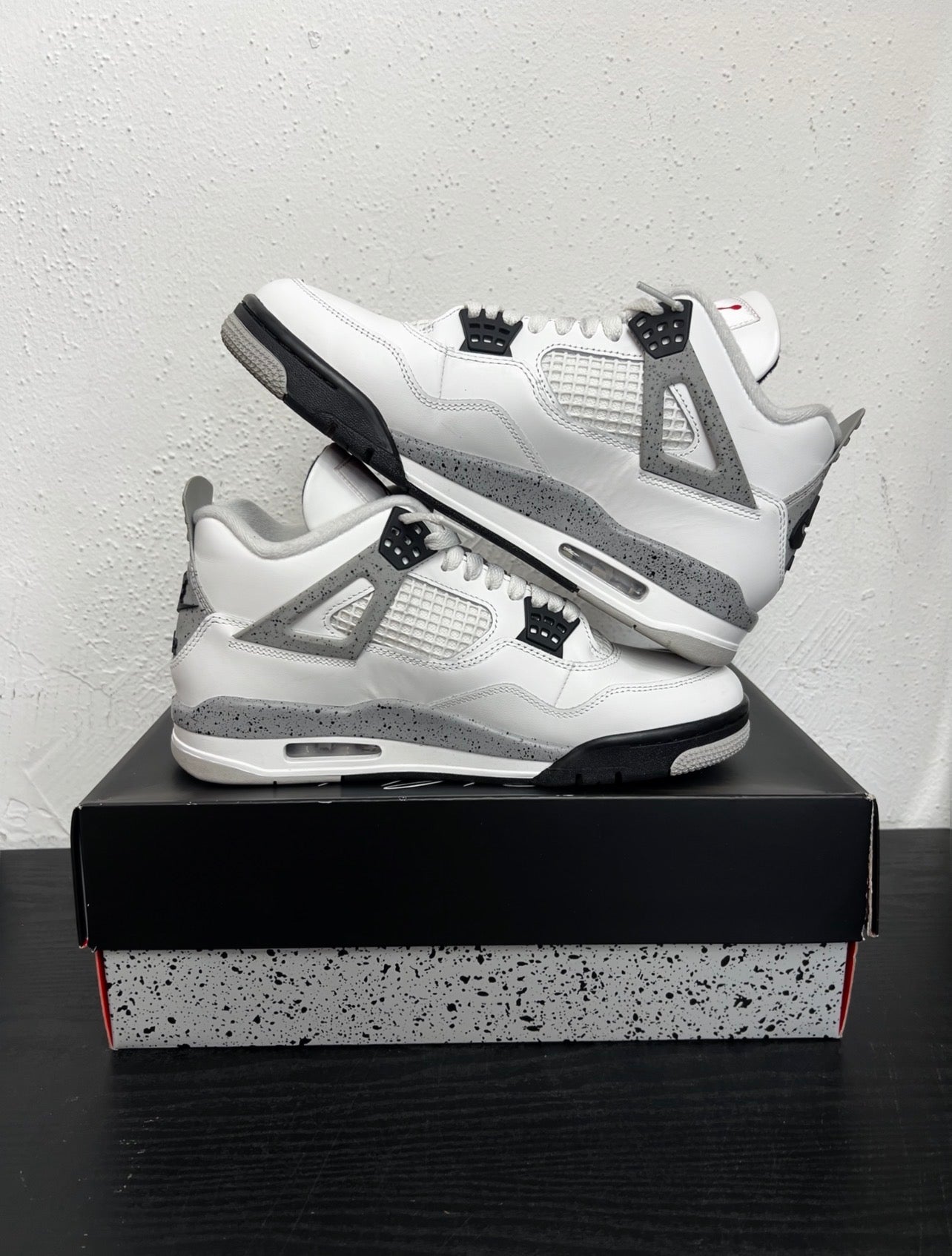 JORDAN 4 WHITE CEMENT USED