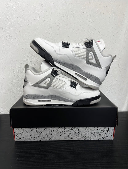 JORDAN 4 WHITE CEMENT USED